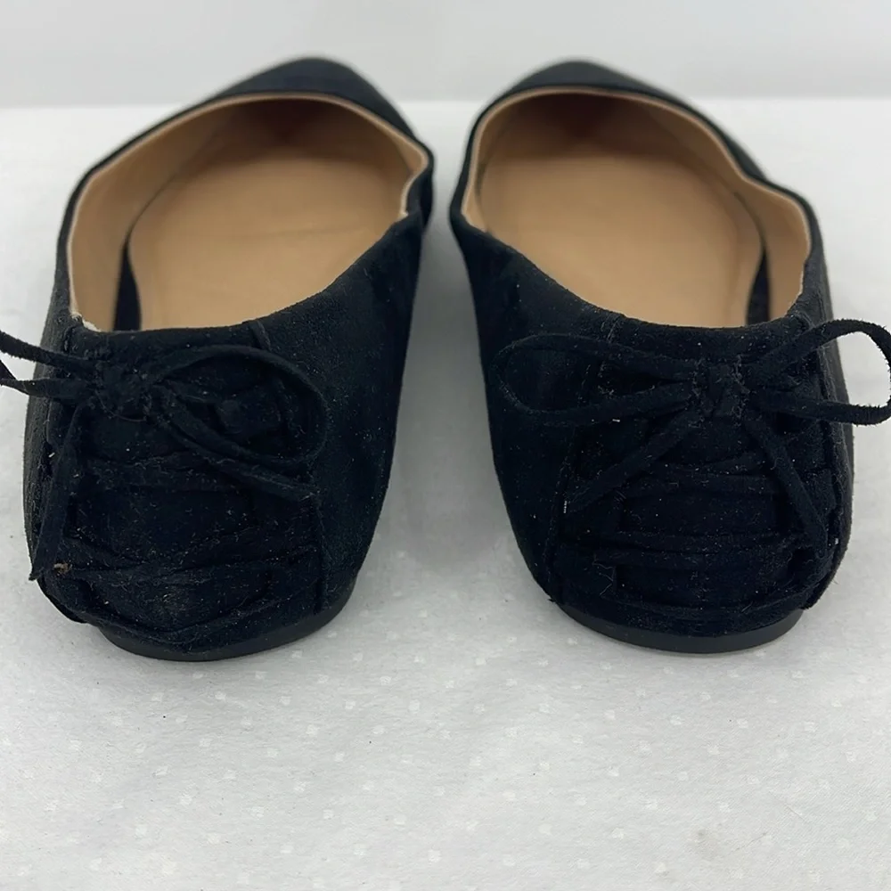 MATERIAL GIRL MANDAY SIZE 9M Women's Black Ballet Flats